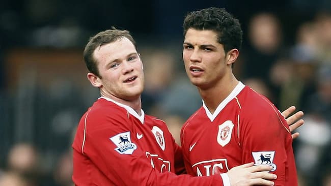 Tiền đạo: Wayne Rooney, Cristiano Ronaldo