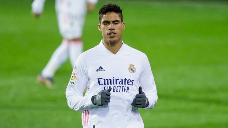 Số áo Varane tại CLB Real Madrid